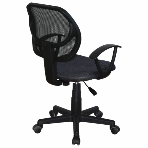 Кресло офисное компактное Brabix Flip MG-305 сетка/ткань, черно-серое 531951 фото 10